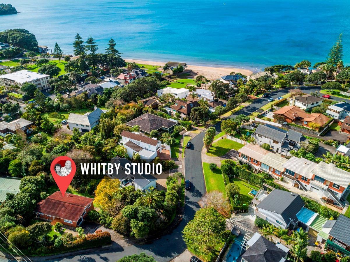 Whitby Studio - Mairangi Bay Beach Auckland Eksteriør bilde