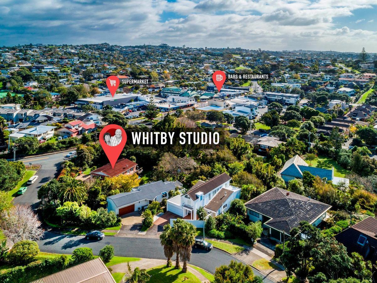 Whitby Studio - Mairangi Bay Beach Auckland Eksteriør bilde